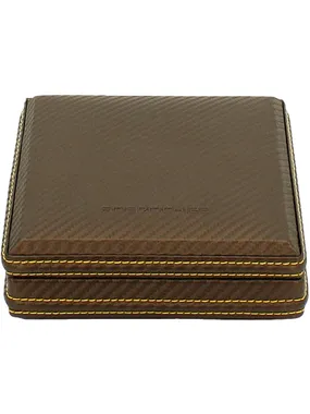 Brown cartridge cufflinks Carbon 32053-8