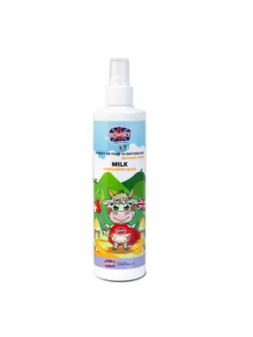 Kids on Tour to Switzerland Milk restorative spray hair milk for children banana shake 285ml