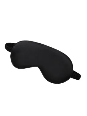 Satin Sleeping Mask Black