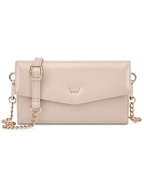 Women's Crossbody Wallet Bessy Beige