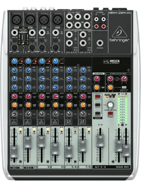 Behringer Q1204USB audio mikseris 12 kanāli