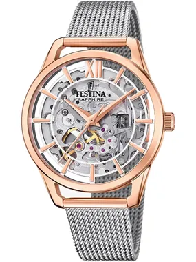 Festina F20628/1 Automatic Ladies Watch 35mm 3ATM