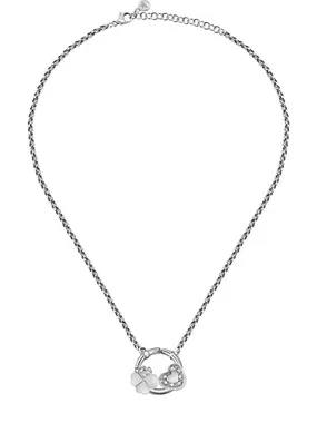 Elegant steel necklace for happiness Drops SCZ1179