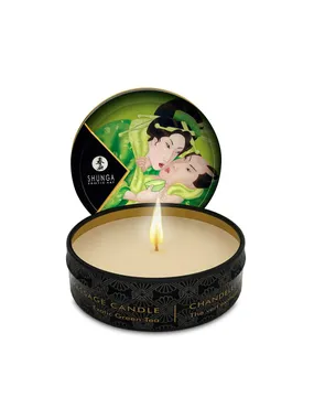 MINI CARESS BY CANDLELIGHT MASSAGE CANDLE  EXOTIC GREEN TEA