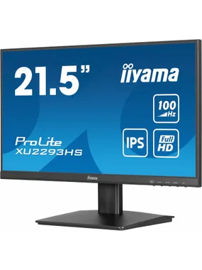 iiyama ProLite XU2293HS-B6 datora monitors 54,6 cm (21,5") 1920 x 1080 pikseļi Full HD LED melns