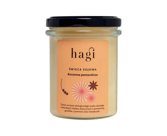 Small Spicy Orange soy candle 215ml