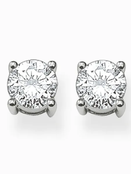 Thomas Sabo H1739-051-14 Stud earrings white stone Ladies