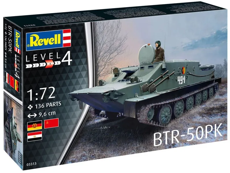 REVELL Pojazd 1/72 BTR - 50PK