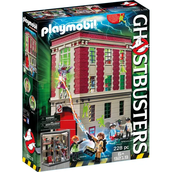 9219 Ghostbusters Fire Station Construction Toy