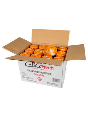 53-230# universal gas elicotech 190g cartouche the cartridge pierced 36 pcs