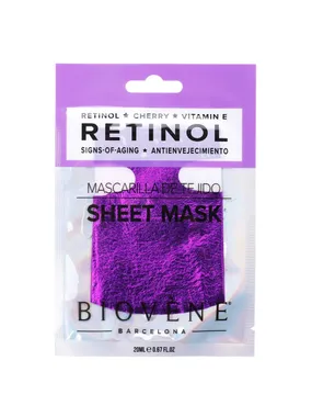 Retinol Signs-of-Aging sheet mask with retinol and vitamin E 20ml