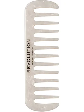 Natura l Curl Wide (Tooth Comb White)