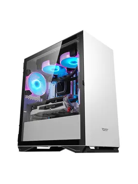 Computer case Darkflash DLM22 (white)