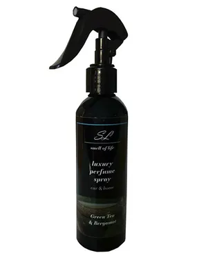 Green Tea & Bergamot - perfumed spray for the apartment/car, 200 ml