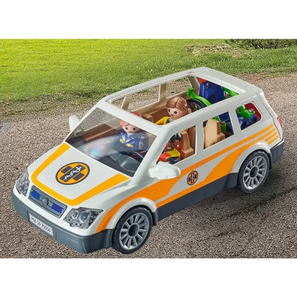 71037 City Life ambulance car, construction toy