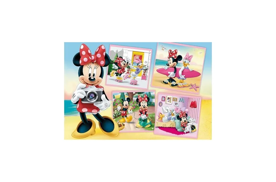 Puzzle 60 elementów Urocza Minnie