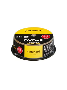 Intenso DVD+R 8.5GB 8x Double Layer 25er Cakebox DVD+R DL 25 pc(s)