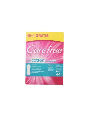 Carefree With Cotton Extract Pantyliners 44 Units