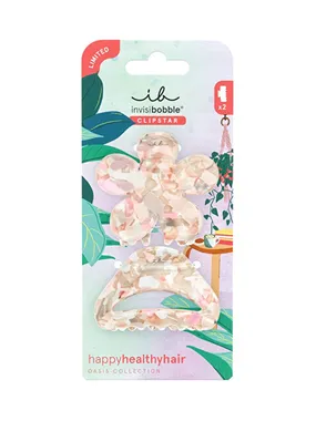 Clipstar Oasis Refresed Bloom M Hair Clip 2 PCS