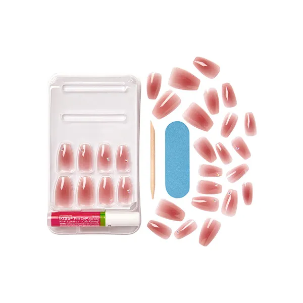 Bare-But-Better Premium Nails - Shine 30 pcs