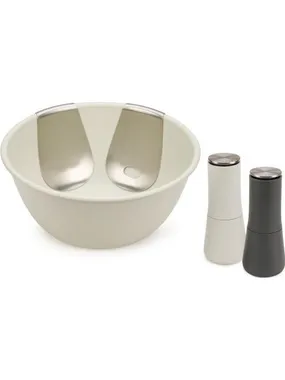 Joseph Joseph Set: bowl with uno spoons + MILLTOP MILLTO