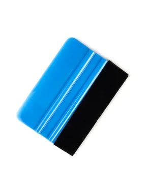 Squeegee with felt for applying the foil amio-03116