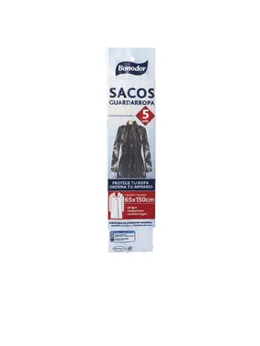 GUARDARROPA abrigos 5 sacos 65 x 150