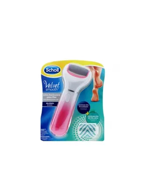 Scholl Velvet Smooth Electronic Foot Care System With Exfoliating Refill Head