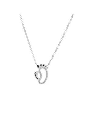 Silver necklace Legs AJNA0007 (chain, pendant)