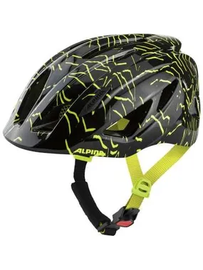 Alpina Sports PICO black-neon yellow gloss 50-55 Black, Yellow
