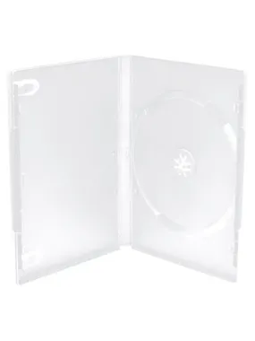 MediaRange DVD Case for 1 disc, 14mm, transparent, Pack 5