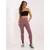 Women's dark pink leggings leggings