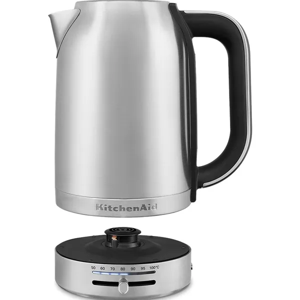 KitchenAid 5KEK1701ESX elektriskā tējkanna 1,7 L 2400 W Nerūsējošais tērauds