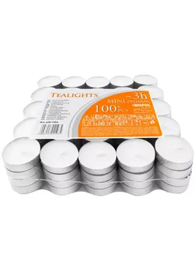Candles/warmers 3h - set of 100 pcs