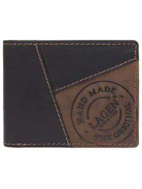 Men's leather wallet 51148 Brown