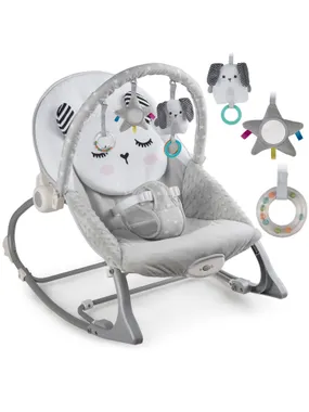Lunge of the rocker with vibration nukido - gray