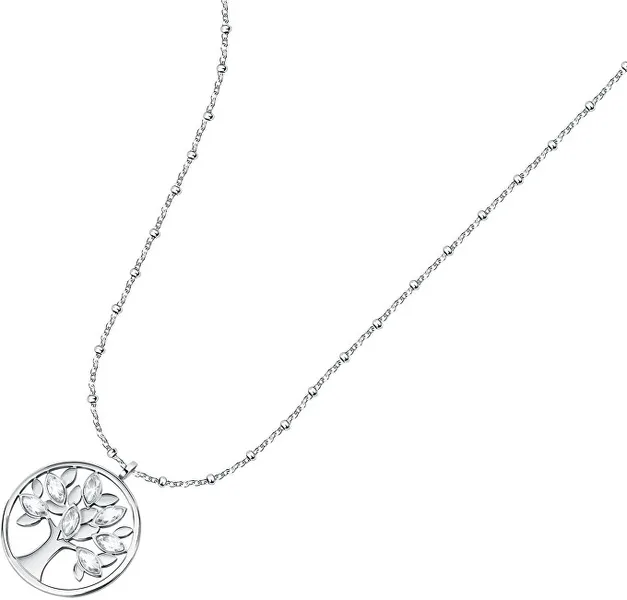 Charming steel necklace with a pendant Tree of Life Vita SATD16