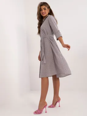 Women's gray Shirt dress