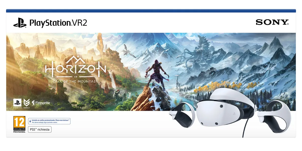 PLAYSTATION VR2 — HORIZON CALL OF THE MOUNTAIN BUNDLE