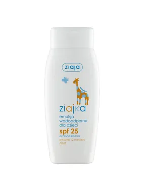 Ziajka waterproof emulsion for children SPF25 150ml