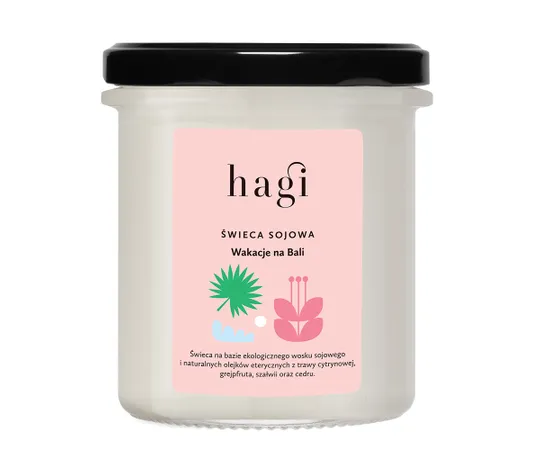 Small soy candle Holidays in Bali 215ml