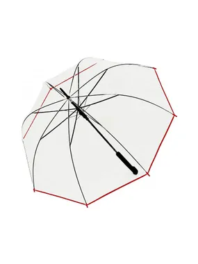 Women long stick umbrella Hit Long Automatic transparent Glocke 77354B 03
