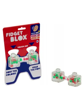 Spinner Fidget Blox Squish Me red