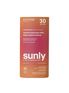 Mineral protection stick for the body Orange Blossom SPF 30 Sunly (Mineral Sunscreen Stick) 60 g