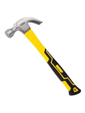 Claw Hammer 0.5kg Deli Tools EDL5002 (yellow)