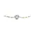 Gentle bicolor steel bracelet Sadie JF04679998