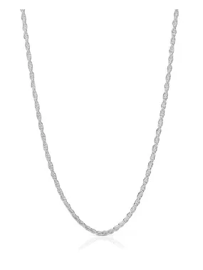 Basics 1004045900 elegant women's silver chain