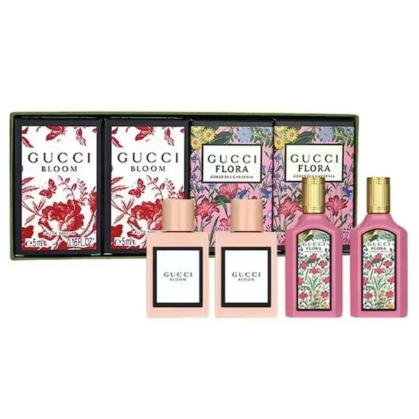 Garden Collection set Bloom eau de parfum 2x5ml + Flora Gorgeous Gardenia eau de parfum 2x5ml