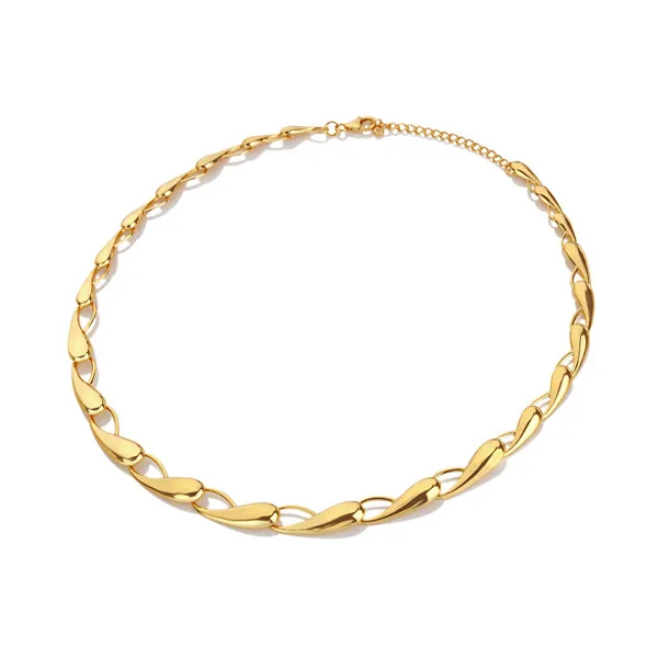 Jac Jossa Soul DN195 Statement Gold Plated Necklace