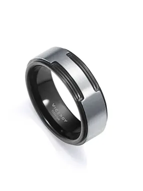 Stylish men's titanium ring Magnum 15154A02